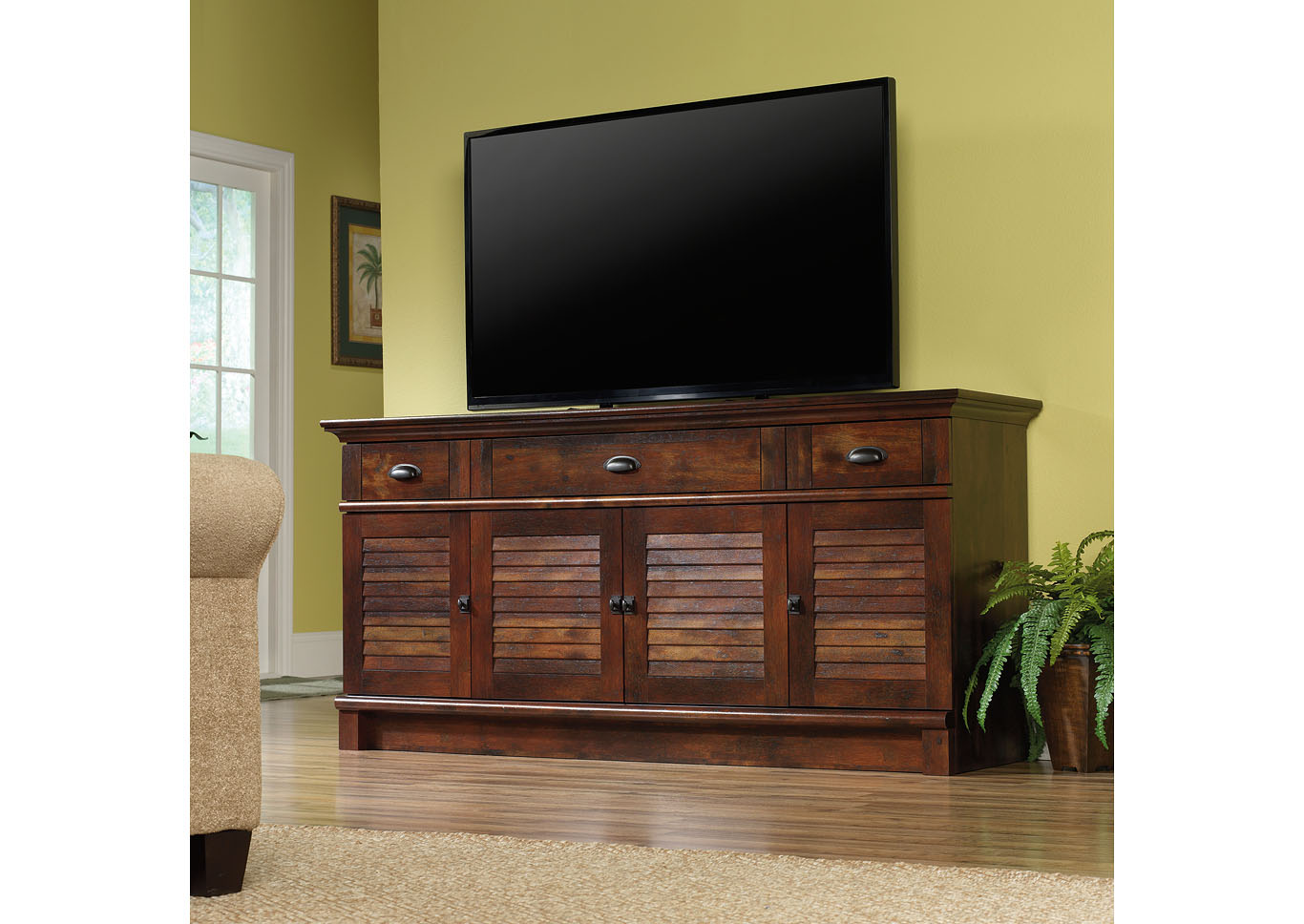 Harbor View Curado Cherry Credenza,Sauder